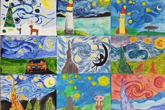 Gogh-Hvězdná-noc-pararáze-žáci-9.B